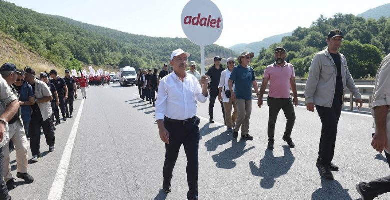 Adalet Yürüyüşüne Destek Geldi! Adalet Yürüyüşüne Destek Geldi!