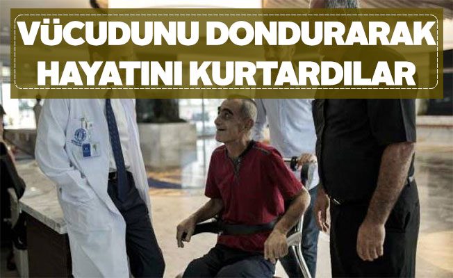 Kalbi Duran Adamı Dondurdular, Canlandı!