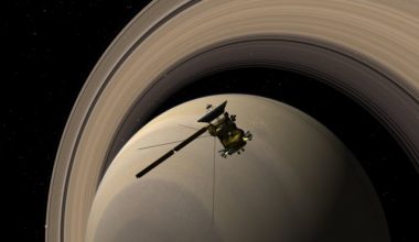 Cassini, Satürn Atmosferinde Parçalandı