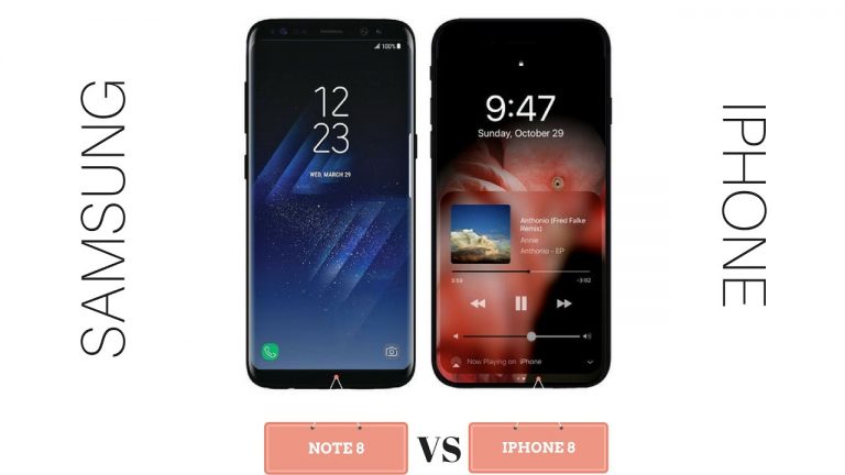 Note 8 ile iPhone X Savaşı