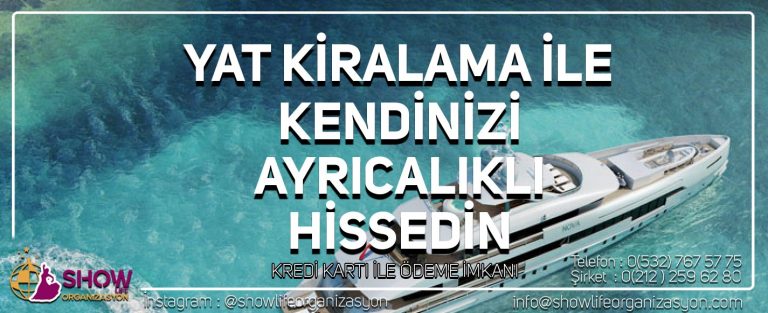 Lüks Yatlarda Renkli Zaman Lüks Yatlarda Renkli Zaman