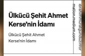 İbrahim Murat Gündüz “Bir Gece Yarısı Yaşanan Trajedi: Ahmet Kerse’nin Son Saatleri”